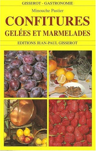 confitures, gelées et marmelades