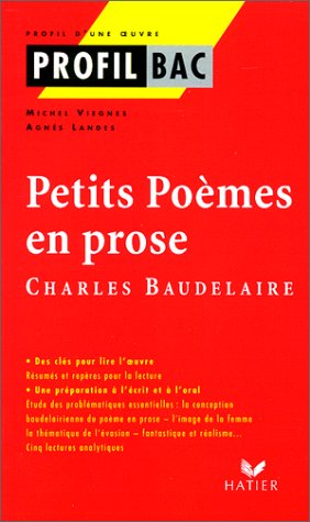 petits poèmes en prose, charles baudelaire