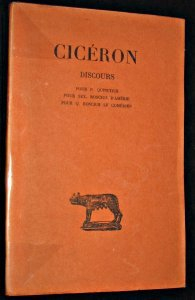 discours, tome i, pour quinctius-pour sex. roscius d'amérie, pour q. roscius le comédien