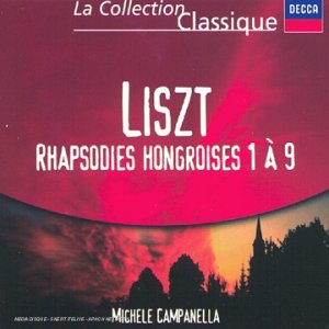 liszt - rhapsodies hongroises nos 1 à 9